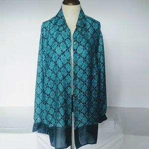 Valerie Stevens tunic or Cardigan top 1X